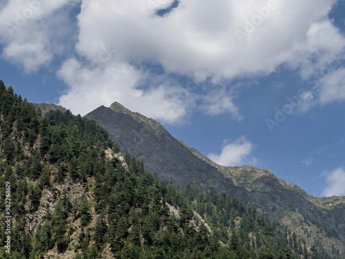 Mountains near Naran, Khyber pakhtunkhwa, Pakistan photo