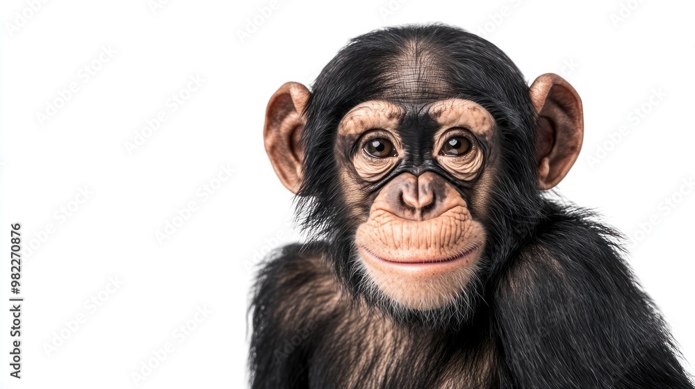Chimpanzee Portrait Chimpanzee Portrait