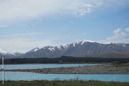 lake in the mountains
