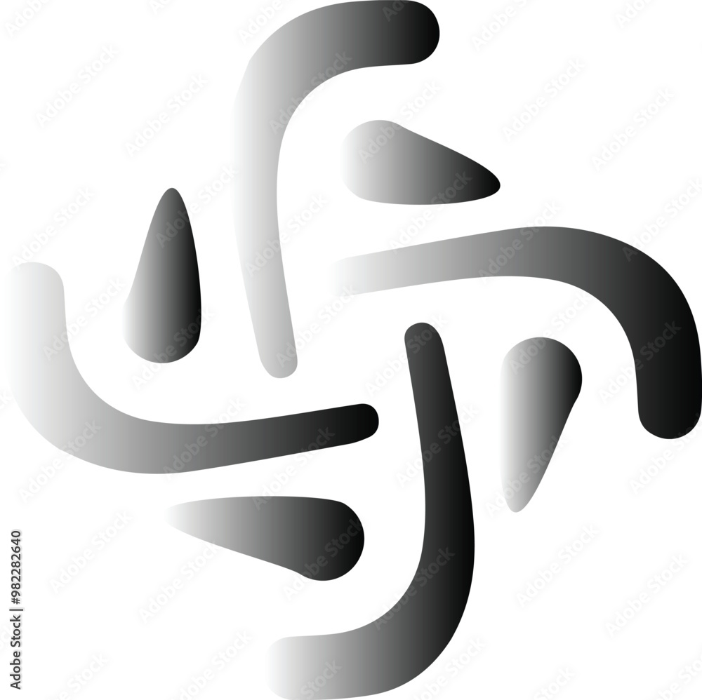 Fototapeta premium Abstract logo icon design