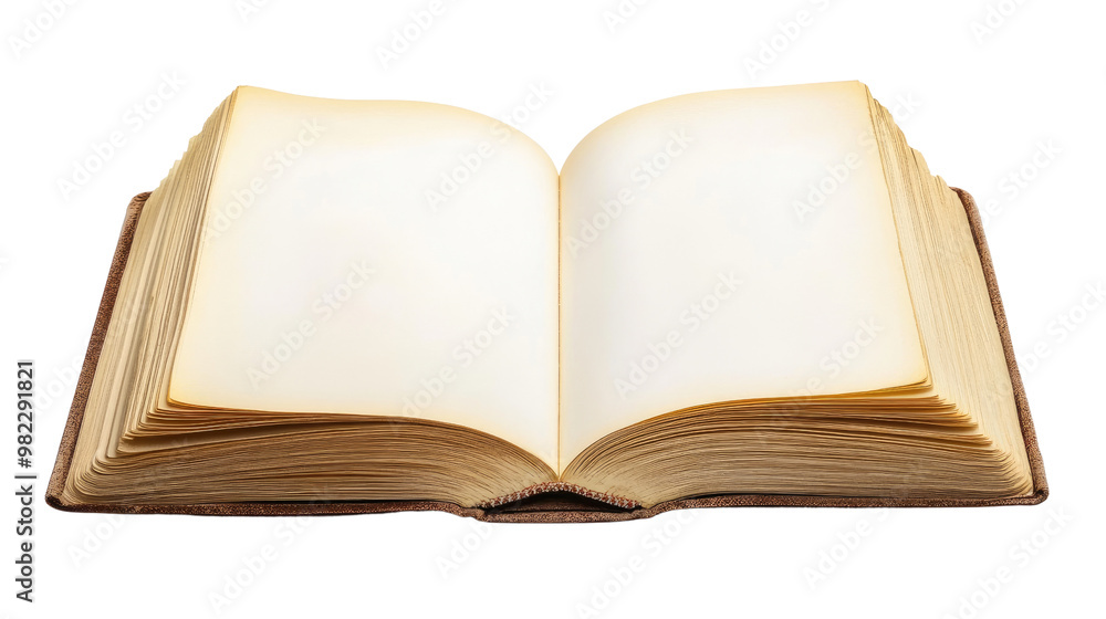 open book on a white transparent background open book on a white transparent background