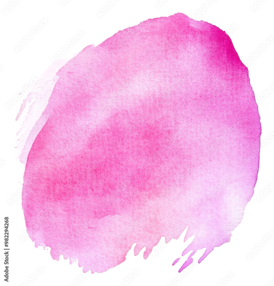 PNG Beautiful pink watercolor splash on white paper PNG Beautiful pink watercolor splash on white paper
