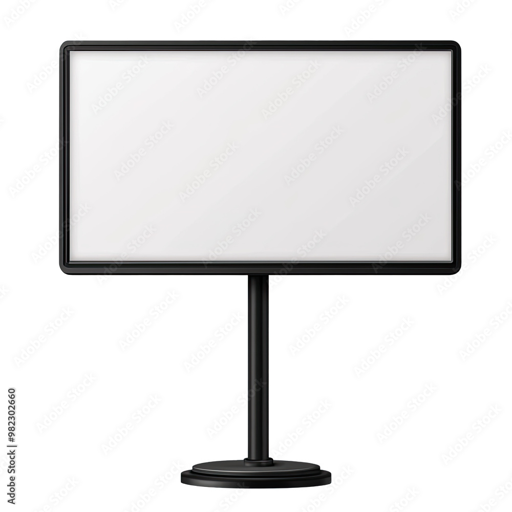 Blank Billboard for Outdoor Advertising Poster Blank Billboard for Outdoor Advertising Poster