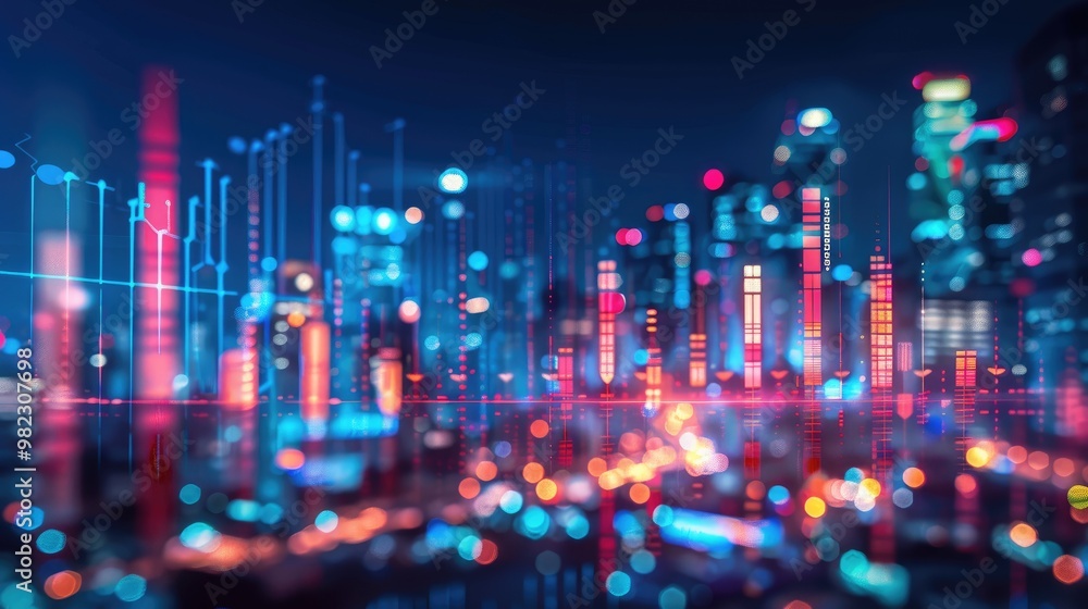 abstract background with lights abstract background with lights