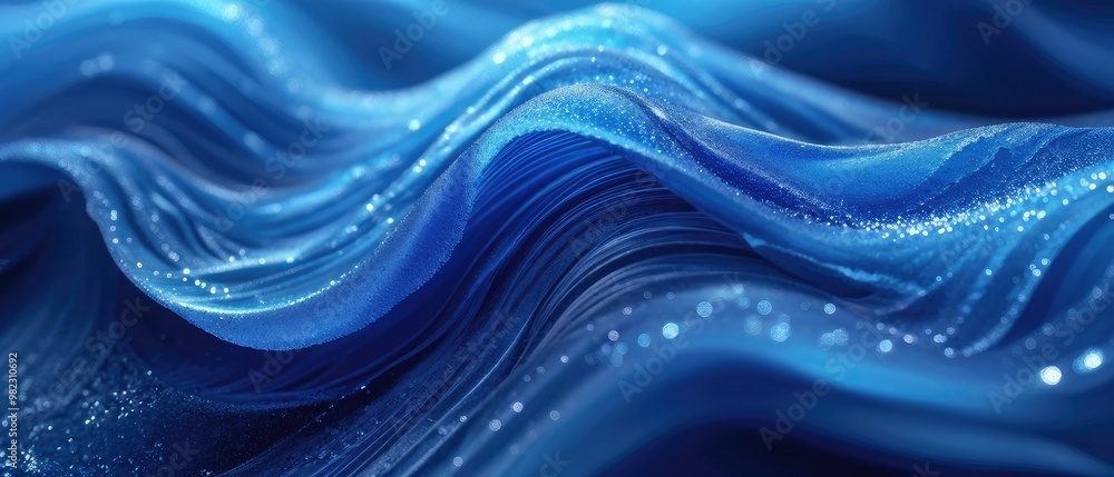 Abstract Blue Waves Abstract Blue Waves