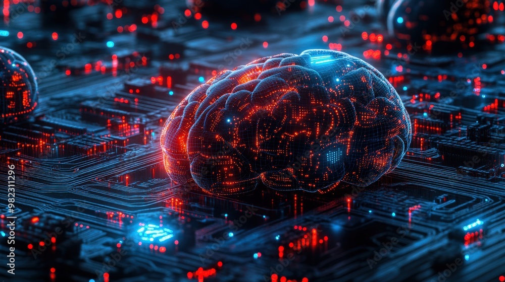 Human Brains in 3D with Digital Communication Networks Human Brains in 3D with Digital Communication Networks