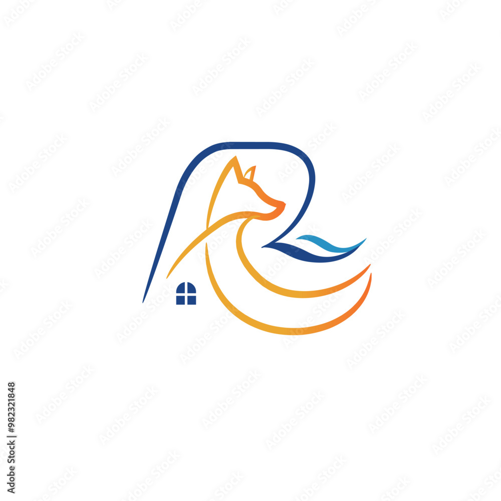 M letter with music note logo M letter with music note logo