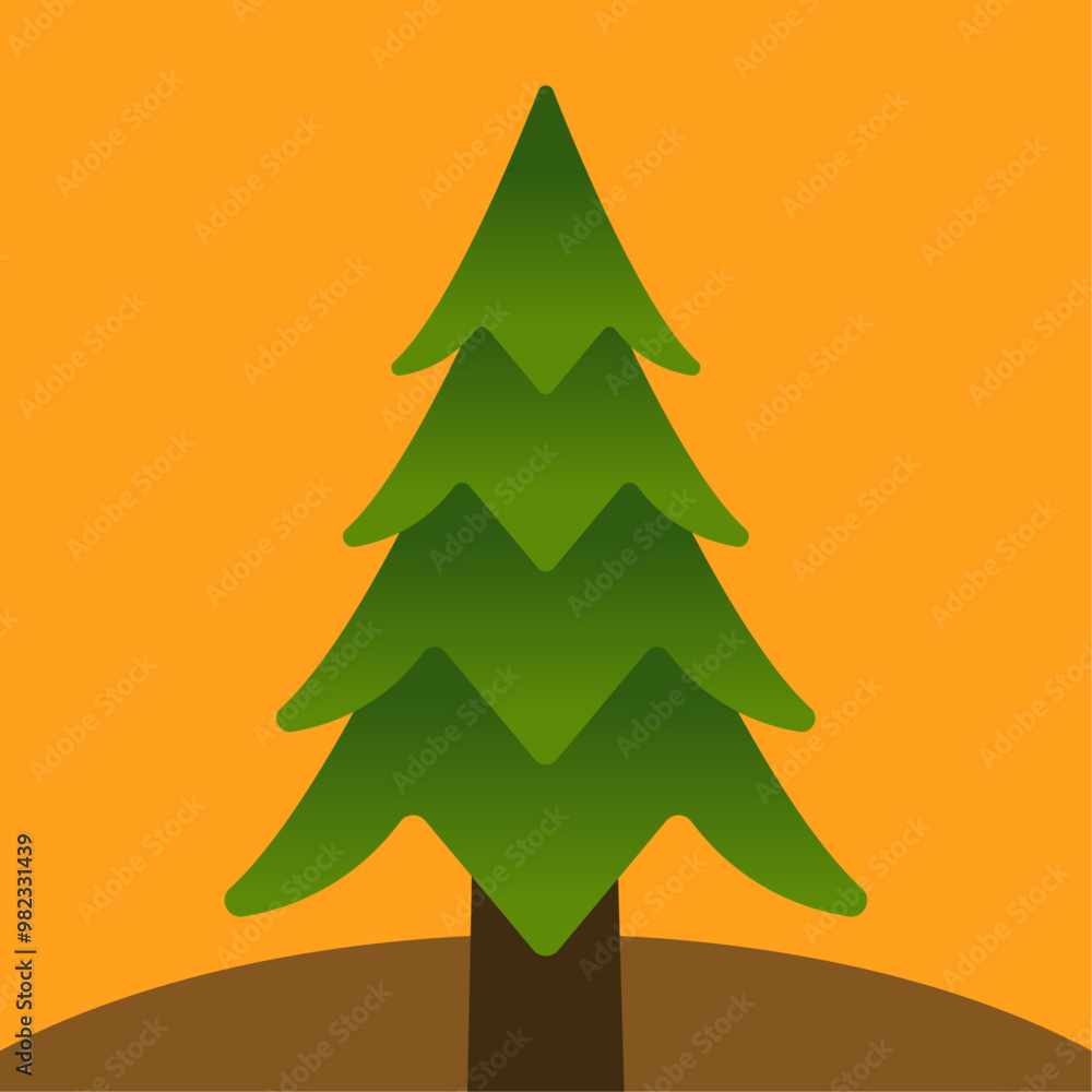 Pine Tree Pinus with Snow for Winter Season on Blue Background - Copy Pine Tree Pinus with Snow for Winter Season on Blue Background - Copy