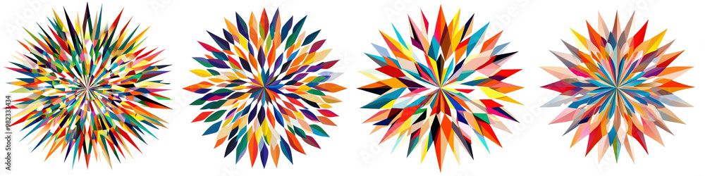 Dazzling abstract of a vivid explosive firework burst with captivating geometric patterns vibrant colors and dynamic shapes creating a mesmerizing and visually striking digital artwork Dazzling abstract of a vivid explosive firework burst with captivating geometric patterns vibrant colors and dynamic shapes creating a mesmerizing and visually striking digital artwork