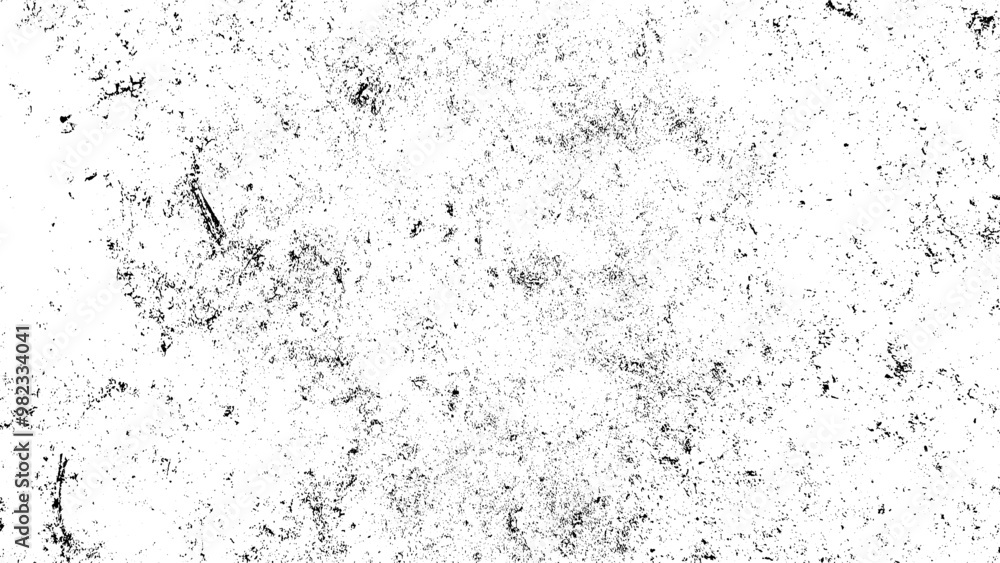 Obraz premium Grunge black and white graininess abstract texture with dirt, dust, noise. Monochrome background of the old backdrop. vector eps10