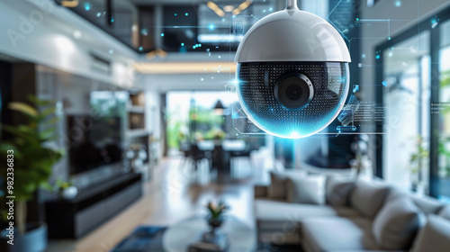 Smart security camera technology enhances home safety and monitoring