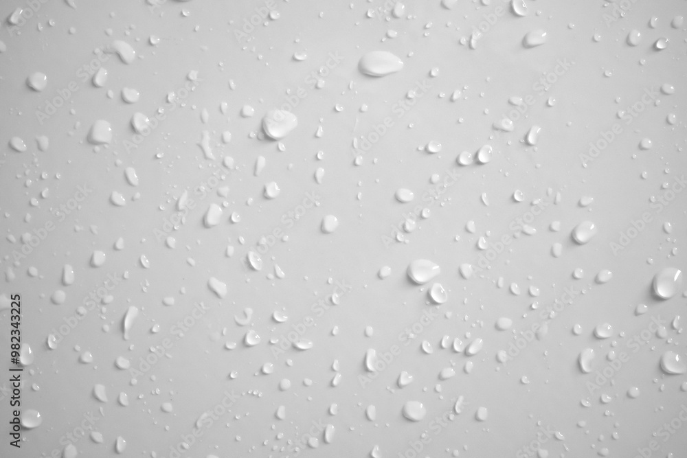 Water drops on white wall background texture Water drops on white wall background texture