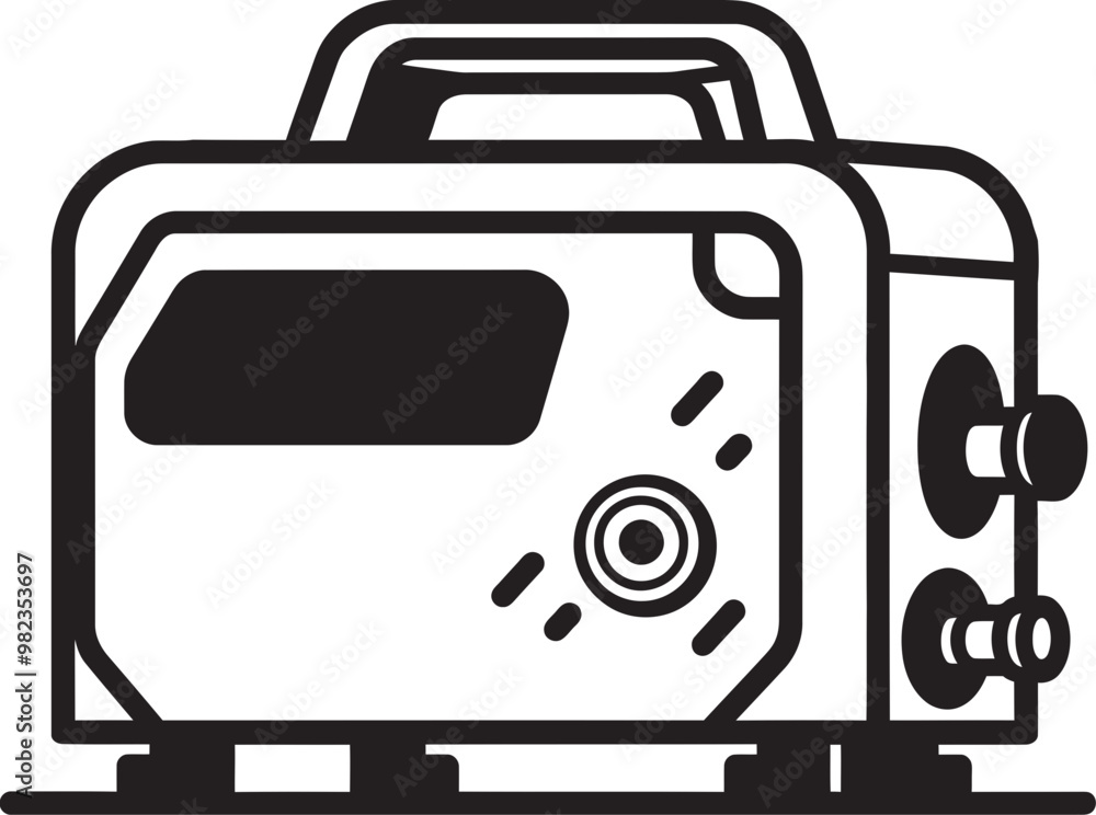 Intricate Vector Illustration of a High Tech Welding Machine in an Industrial Environment Intricate Vector Illustration of a High Tech Welding Machine in an Industrial Environment