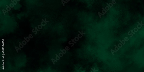 abstract cloud and vapor texture background. Black and Green smoke aquarelle smudge illustration smooth grungy smokey light green colors ink glow. green color powder explosion