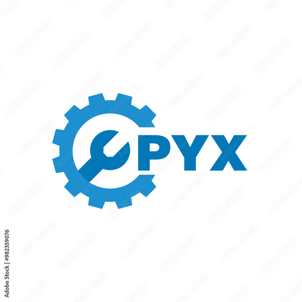 Obraz premium PYX letter logo design on white background. PYX logo. PYX creative initials letter Monogram logo icon concept. PYX letter design