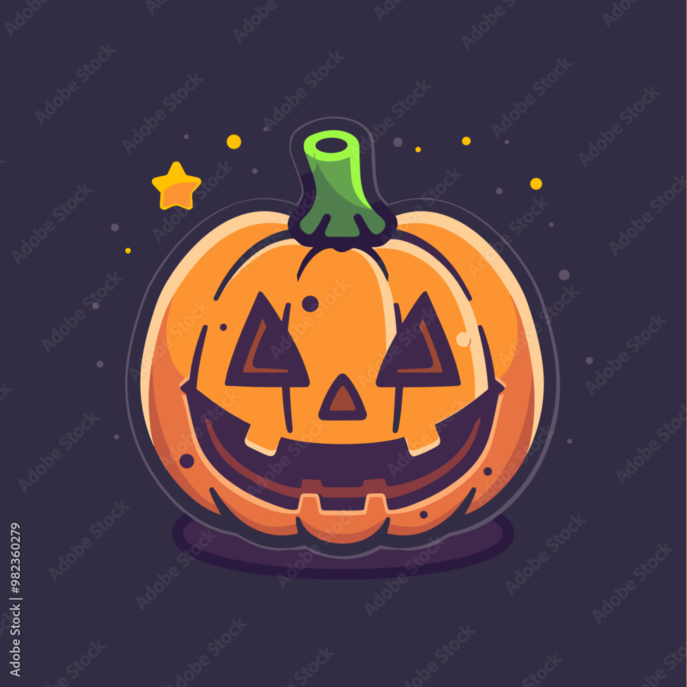 A autumn postcard design for Scary Halloween with Cute pumpkin characters. Horror story Trick-or-treating. Colorful Vector illustration for flyer and social media post. A autumn postcard design for Scary Halloween with Cute pumpkin characters. Horror story Trick-or-treating. Colorful Vector illustration for flyer and social media post.