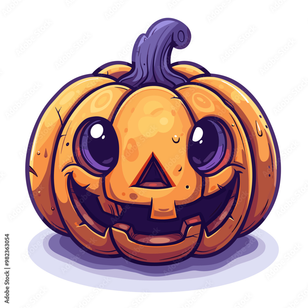 A autumn postcard design for Scary Halloween with Cute pumpkin characters. Horror story Trick-or-treating. Colorful Vector illustration for flyer and social media post. A autumn postcard design for Scary Halloween with Cute pumpkin characters. Horror story Trick-or-treating. Colorful Vector illustration for flyer and social media post.