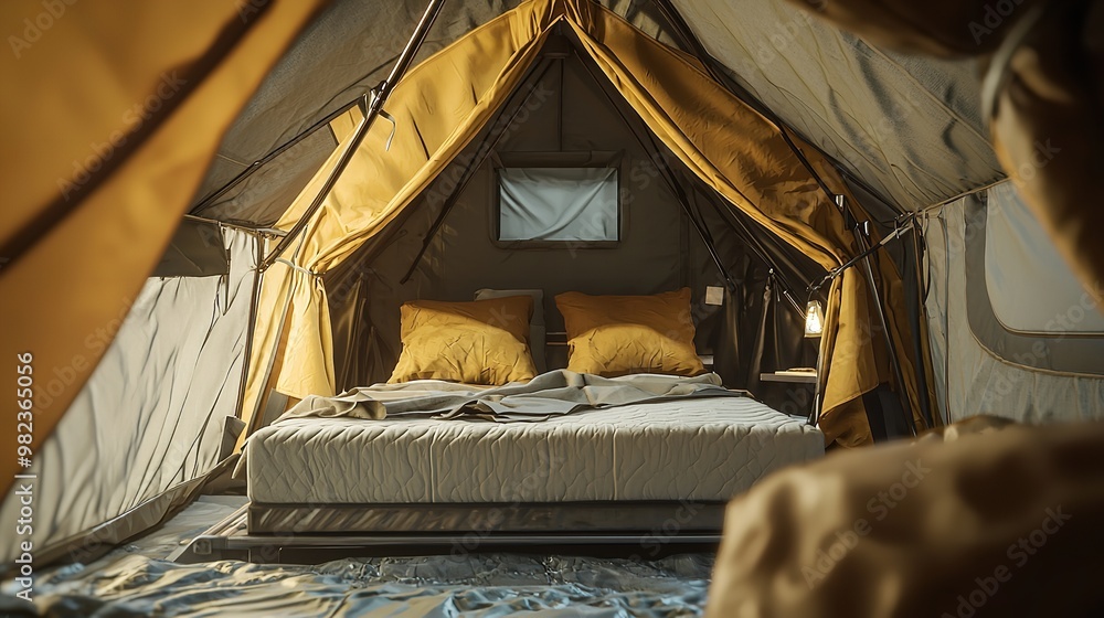 The room interior has a minimalist and modern design The room interior has a minimalist and modern design
