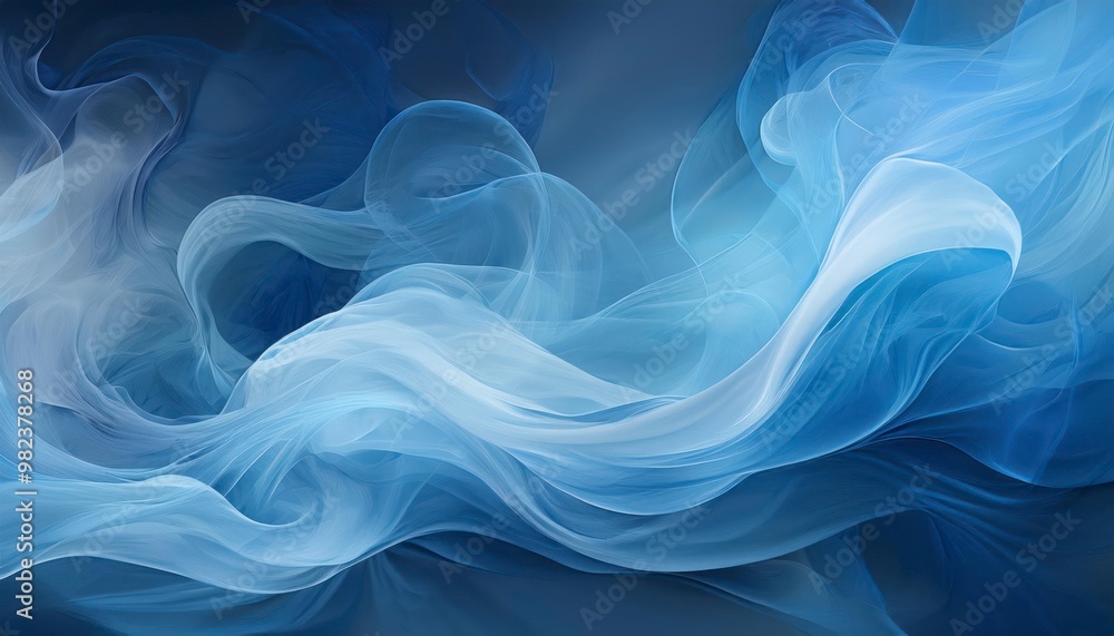 Blue smoke abstract background. Blue smoke abstract background.