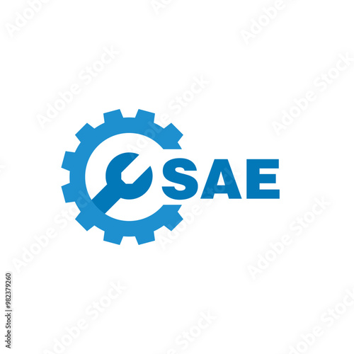 SAE letter logo design on white background. SAE logo. SAE creative initials letter Monogram logo icon concept. SAE letter design