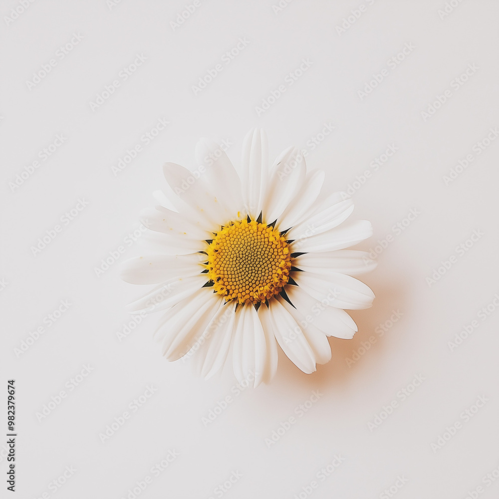daisy on white daisy on white