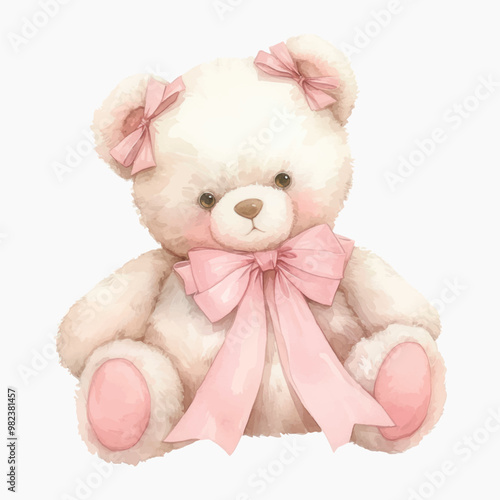 Adorable plush teddy bear gift