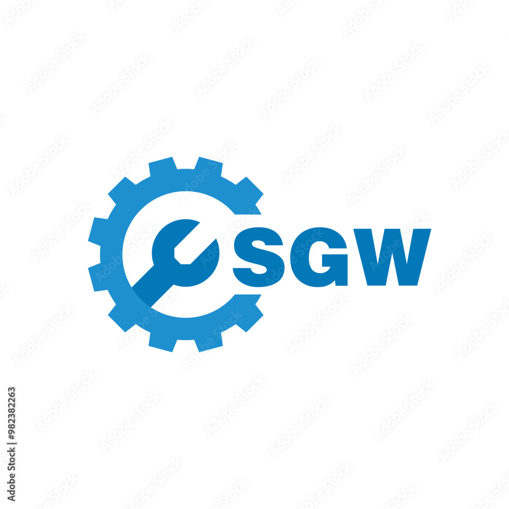 SGW letter logo design on white background. SGW logo. SGW creative initials letter Monogram logo icon concept. SGW letter design SGW letter logo design on white background. SGW logo. SGW creative initials letter Monogram logo icon concept. SGW letter design