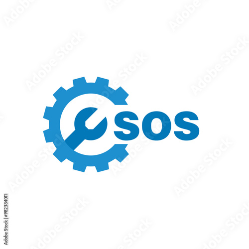 SOS letter logo design on white background. SOS logo. SOS creative initials letter Monogram logo icon concept. SOS letter design