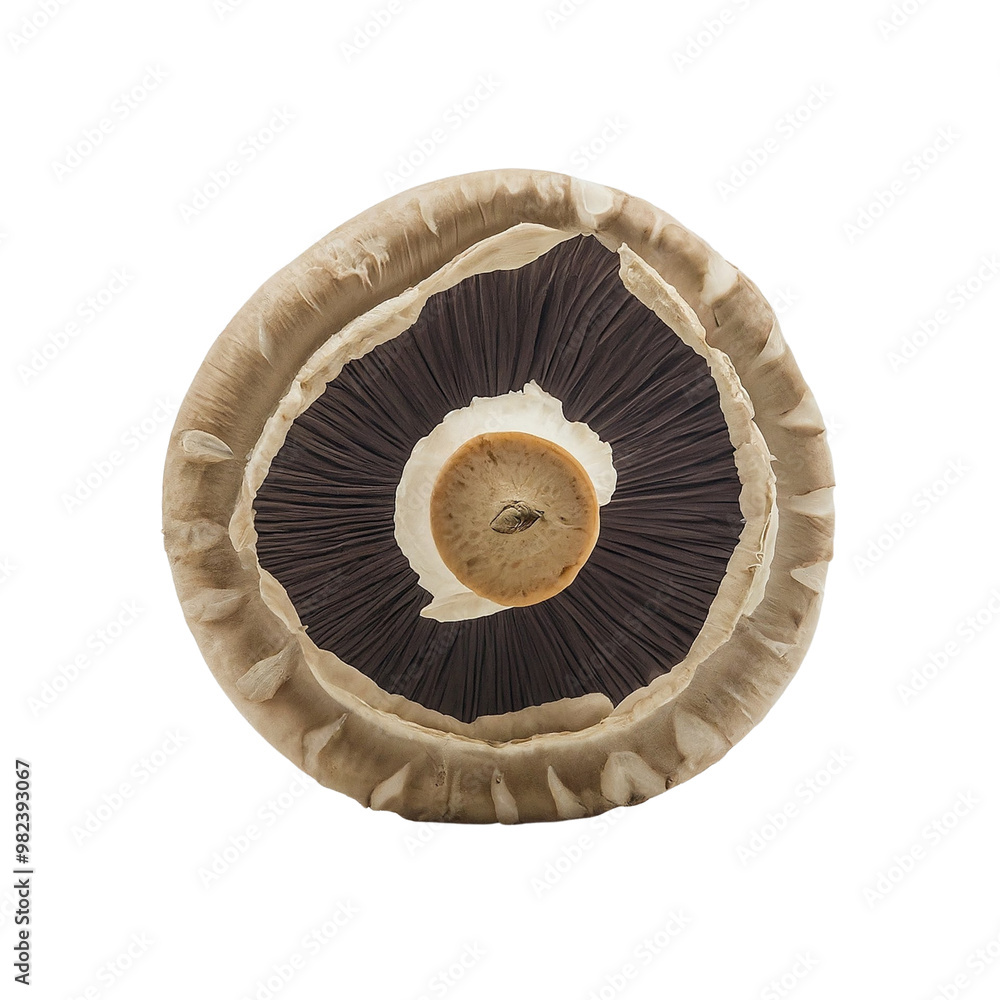 mushrooms seen from below mushrooms seen from below