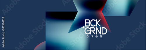 Fluid color geometric shapes abstract background. Vector Illustration For Wallpaper, Banner, Background, Card, Book Illustration, landing page