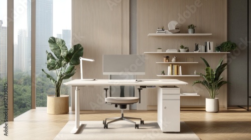 Modern Office Workspace