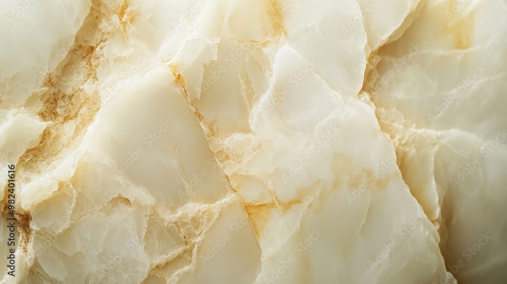 Close-up view of a translucent stone with light veins and a polished surface. Close-up view of a translucent stone with light veins and a polished surface.