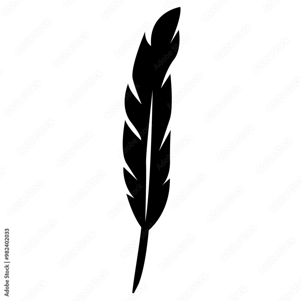 Feather illustration vector Feather illustration vector