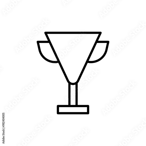 Winner trophy icon