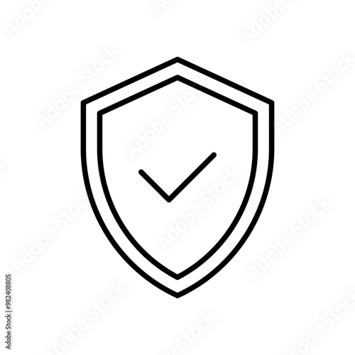 Free Download Shield with checkmark icon - GFXLoad