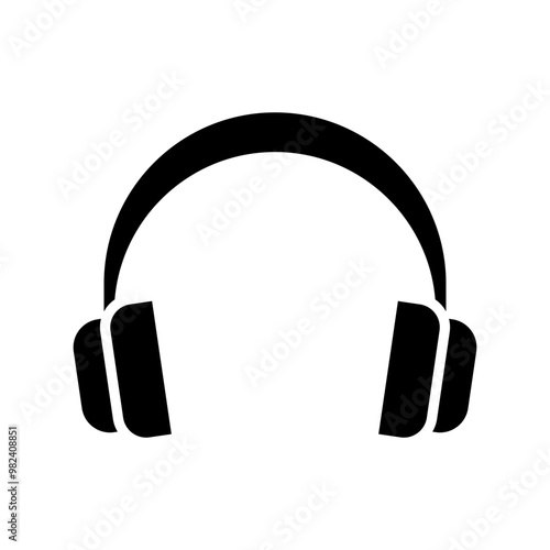 Audio headphones icon