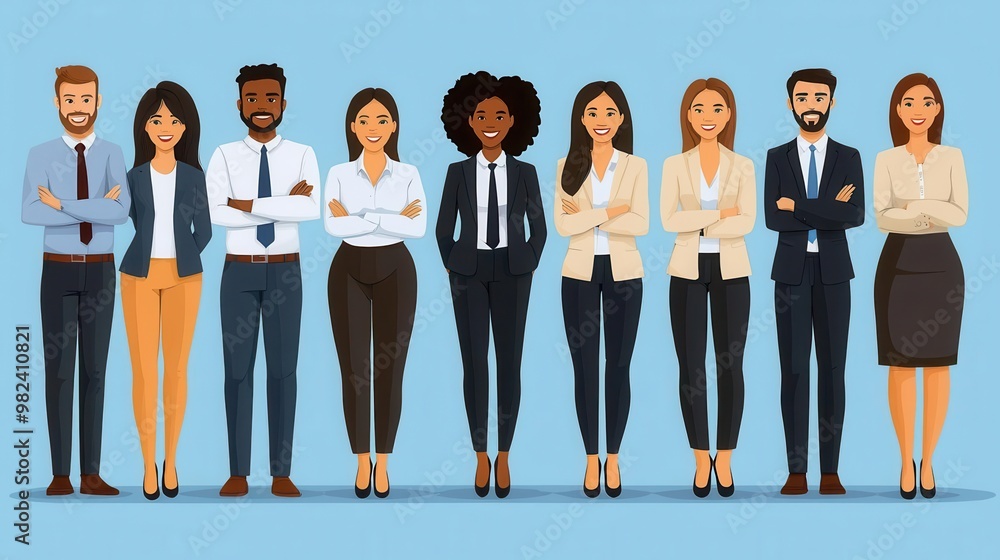 Obraz premium Leadership implementing wellness programs to boost employee engagement and job satisfaction Focus on collaboration