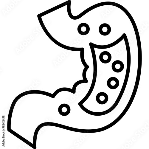 Gastric Mucosa Icon