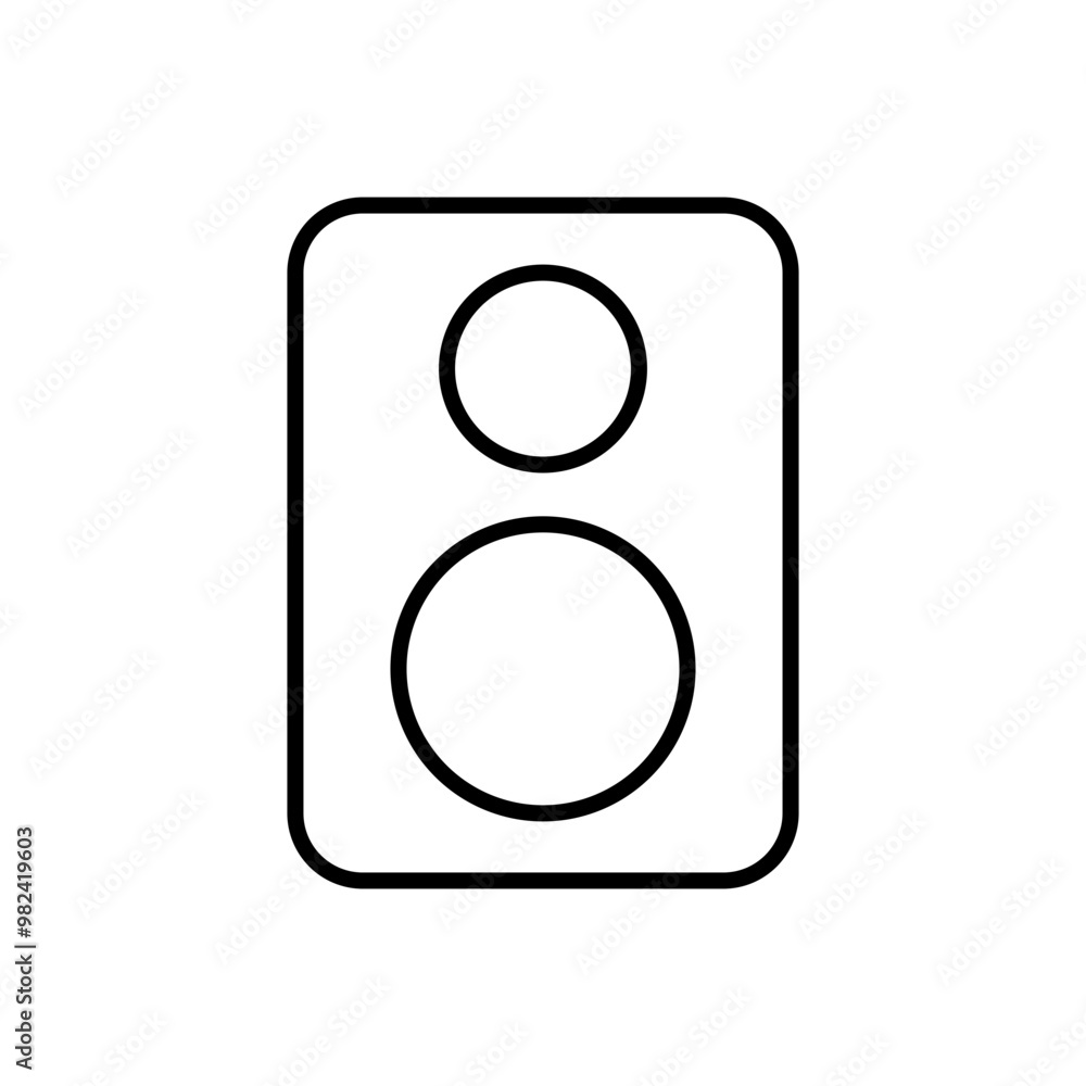 Simple speaker icon