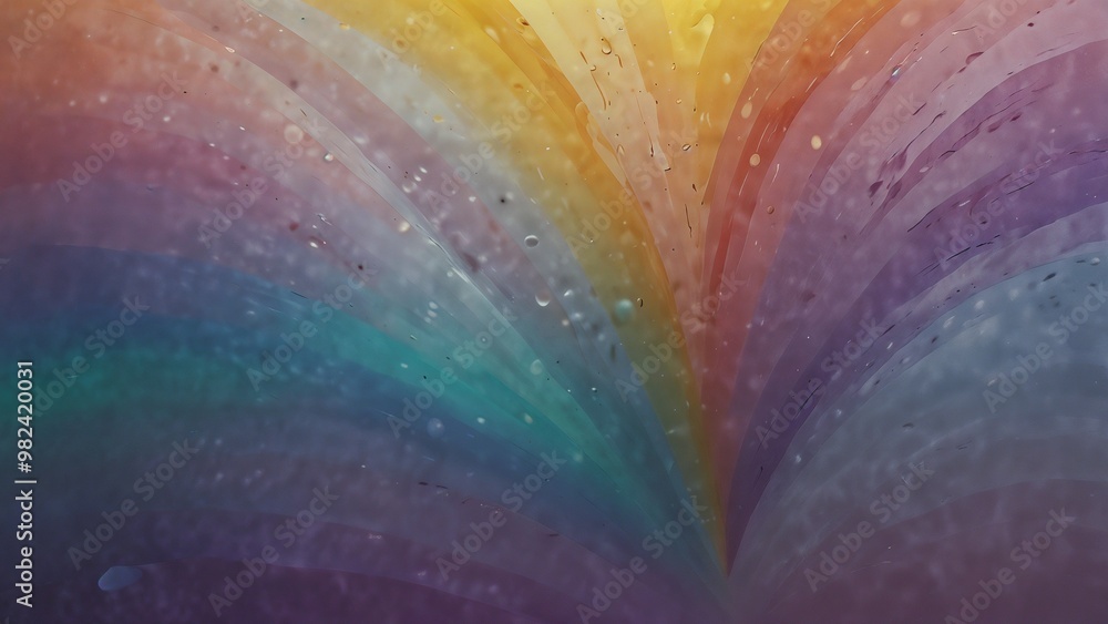 Obraz premium Rainbow-colored abstract background with vibrant hues