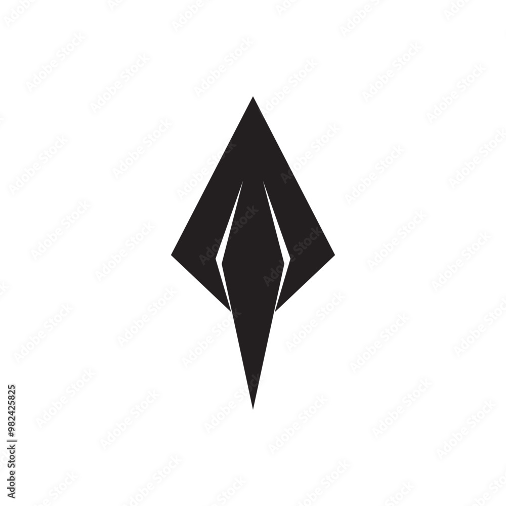 Fototapeta premium Spear vector illustration icon symbol