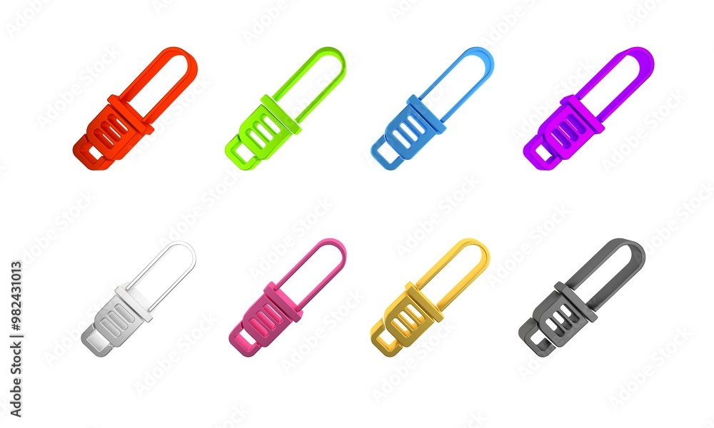 Colorful Chainsaw icon isolated on white background. Minimalism concept. 3D render illustration Colorful Chainsaw icon isolated on white background. Minimalism concept. 3D render illustration