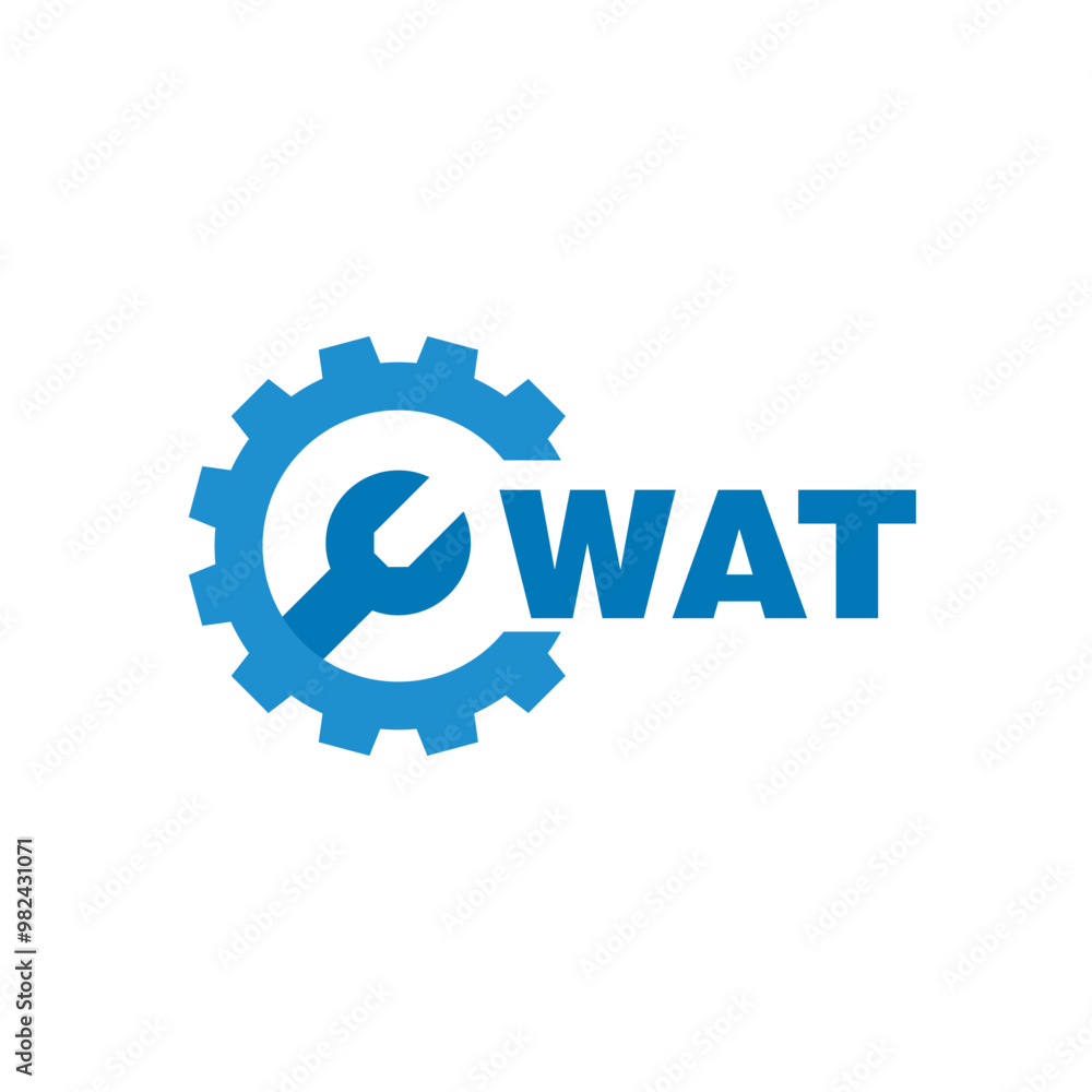 WAT letter logo design on white background. WAT logo. WAT creative initials letter Monogram logo icon concept. WAT letter design WAT letter logo design on white background. WAT logo. WAT creative initials letter Monogram logo icon concept. WAT letter design