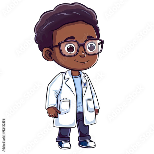 doctor with a stethoscope on transparent background png