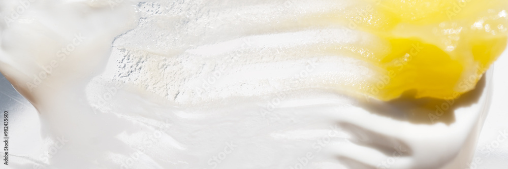 face cream on a light background. Web banner face cream on a light background. Web banner