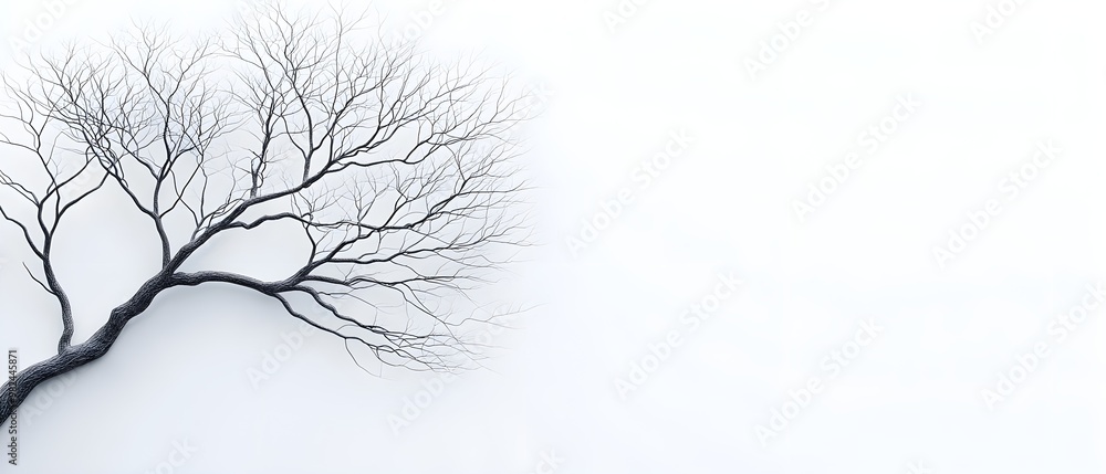 Fototapeta premium A spooky fog, Halloween mist, eerie and mysterious, soft grey tones, isolated on white background