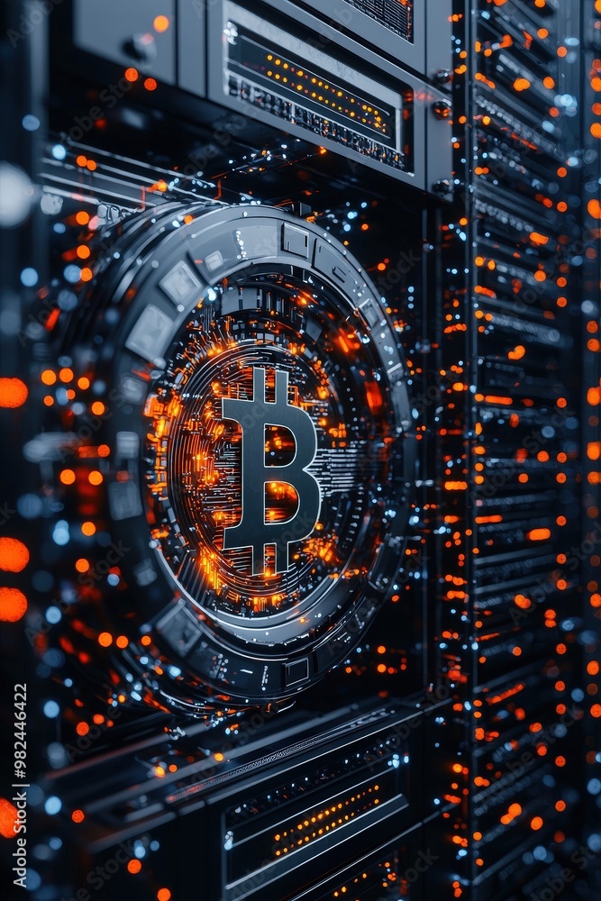 A visual of a secure digital vault storing cryptocurrencies and other investments. A visual of a secure digital vault storing cryptocurrencies and other investments.