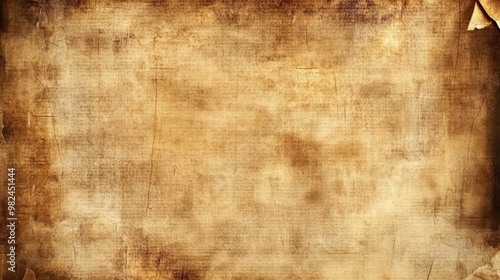 An aged brown parchment background with distressed vintage texture, perfect for historical, antique, or rustic-themed projects.