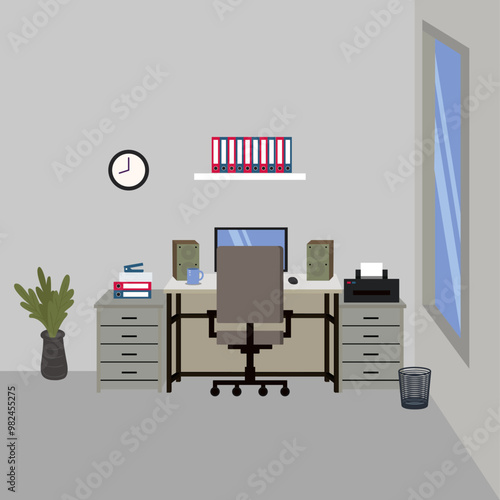 Vector at home workspace