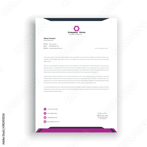 Vector login form and blank page web design illustration template